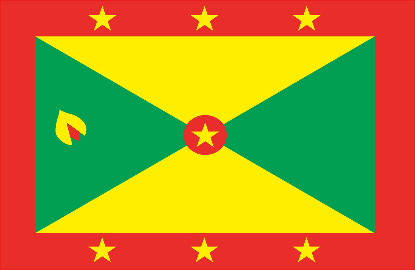 12X18 IN NYL-GLO GRENADA