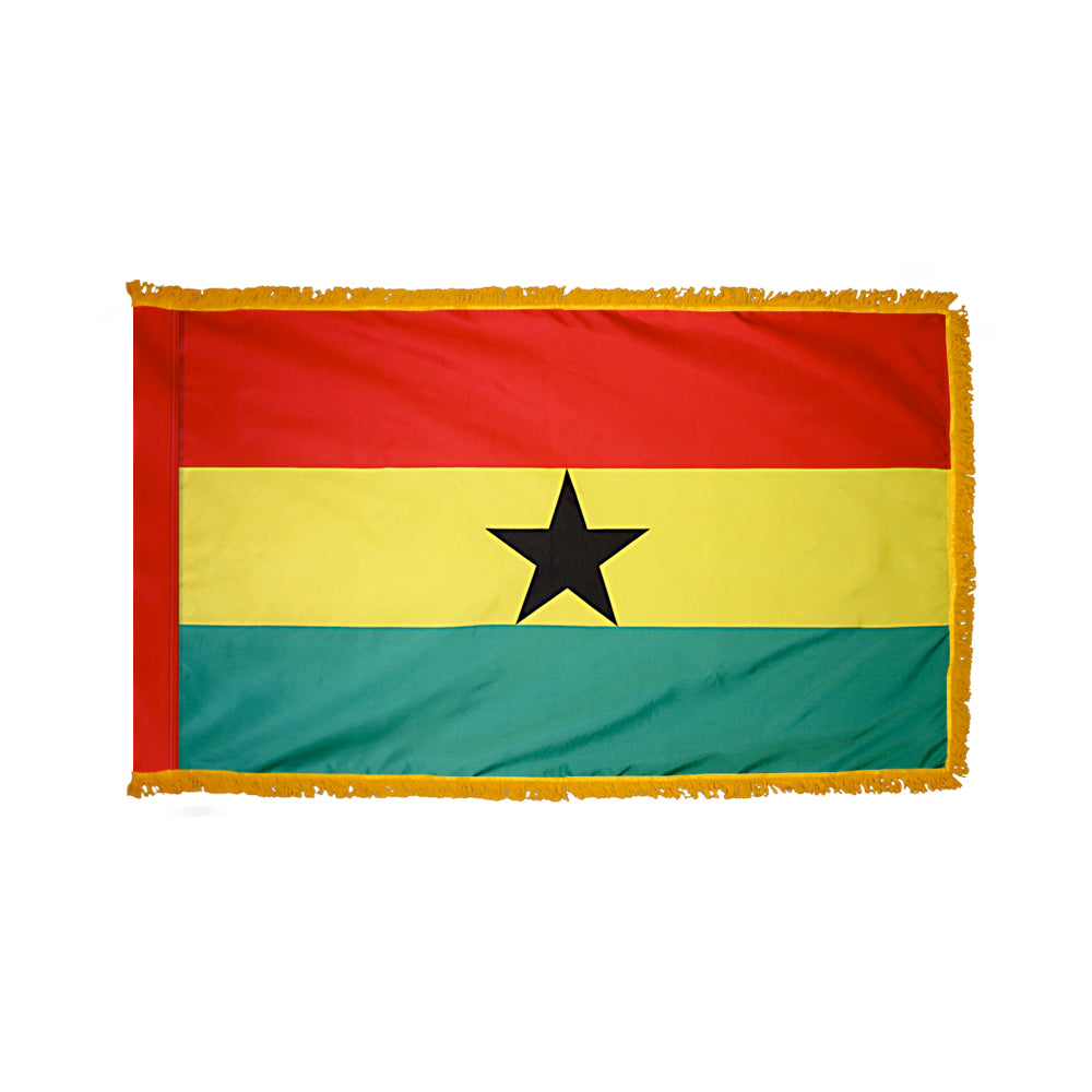 3X5 FT COL NYL-GLO GHANA FRG