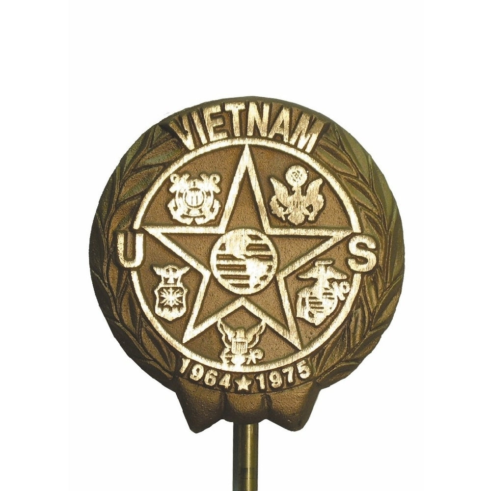 GRAVE MARKER-BRONZE VIET NAM