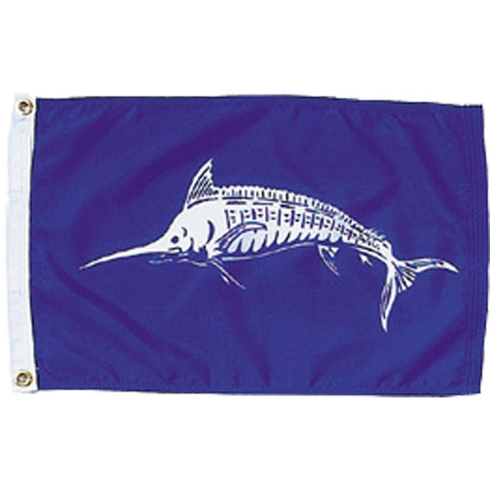 12X18 IN NYL-GLO WHITE MARLIN
