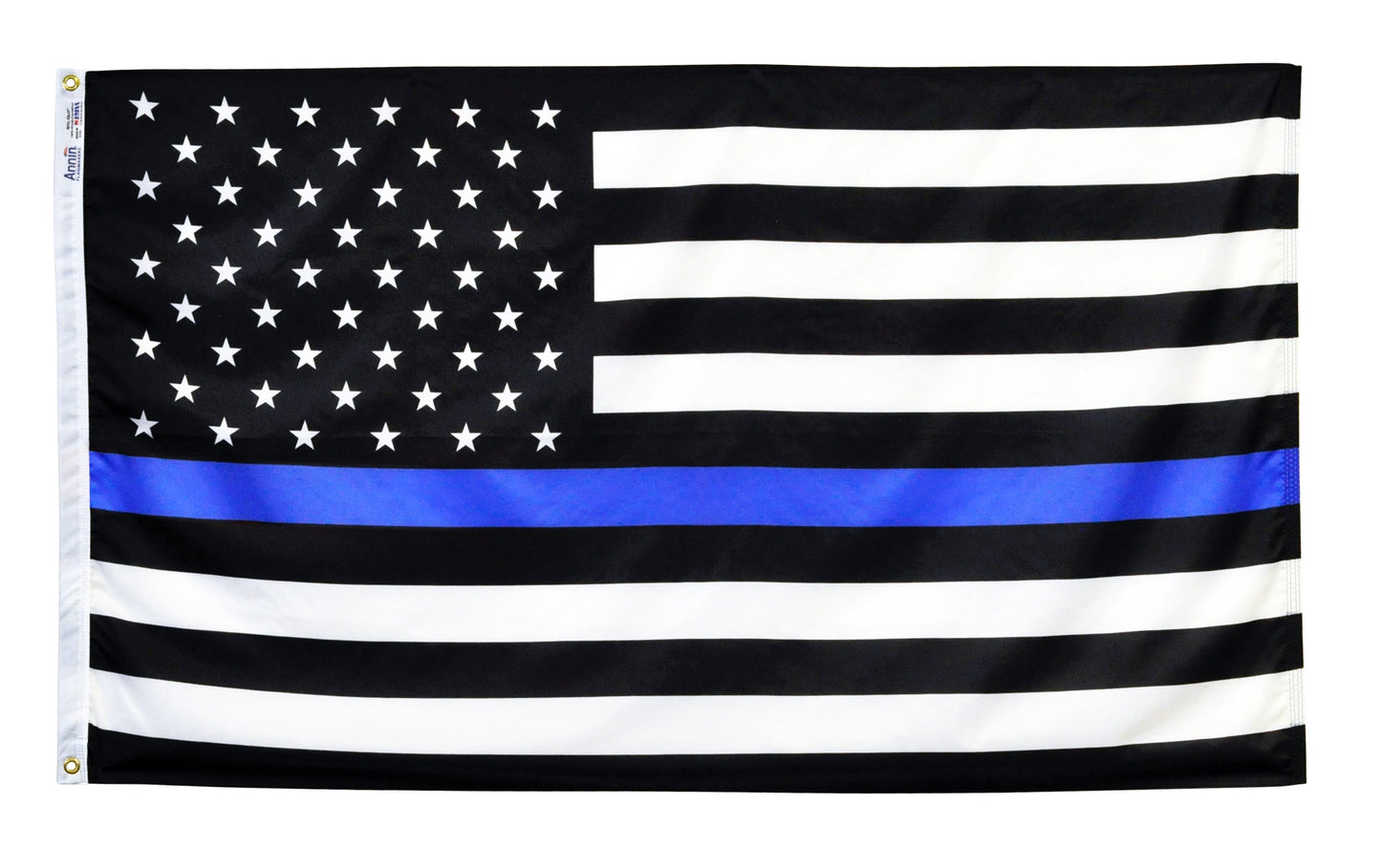 3X5 FT THIN BLUE LINE US FLAG