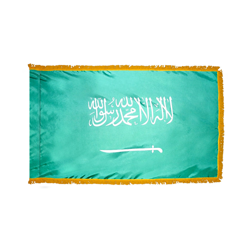 3X5 FT COL NYL-GLO SAUDI ARABIA FRG