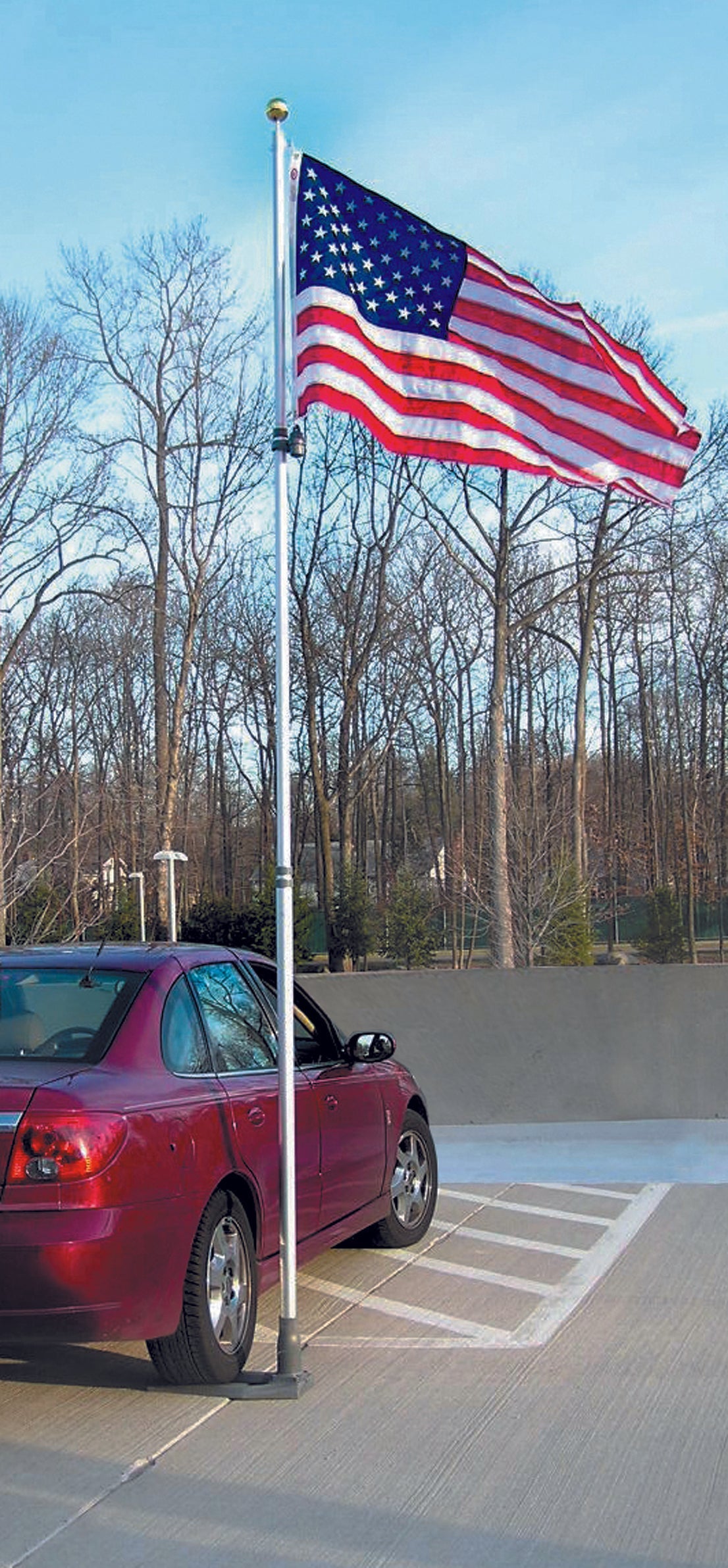 19 FT MULTI-USE TELESCOPING FLAGPOLE