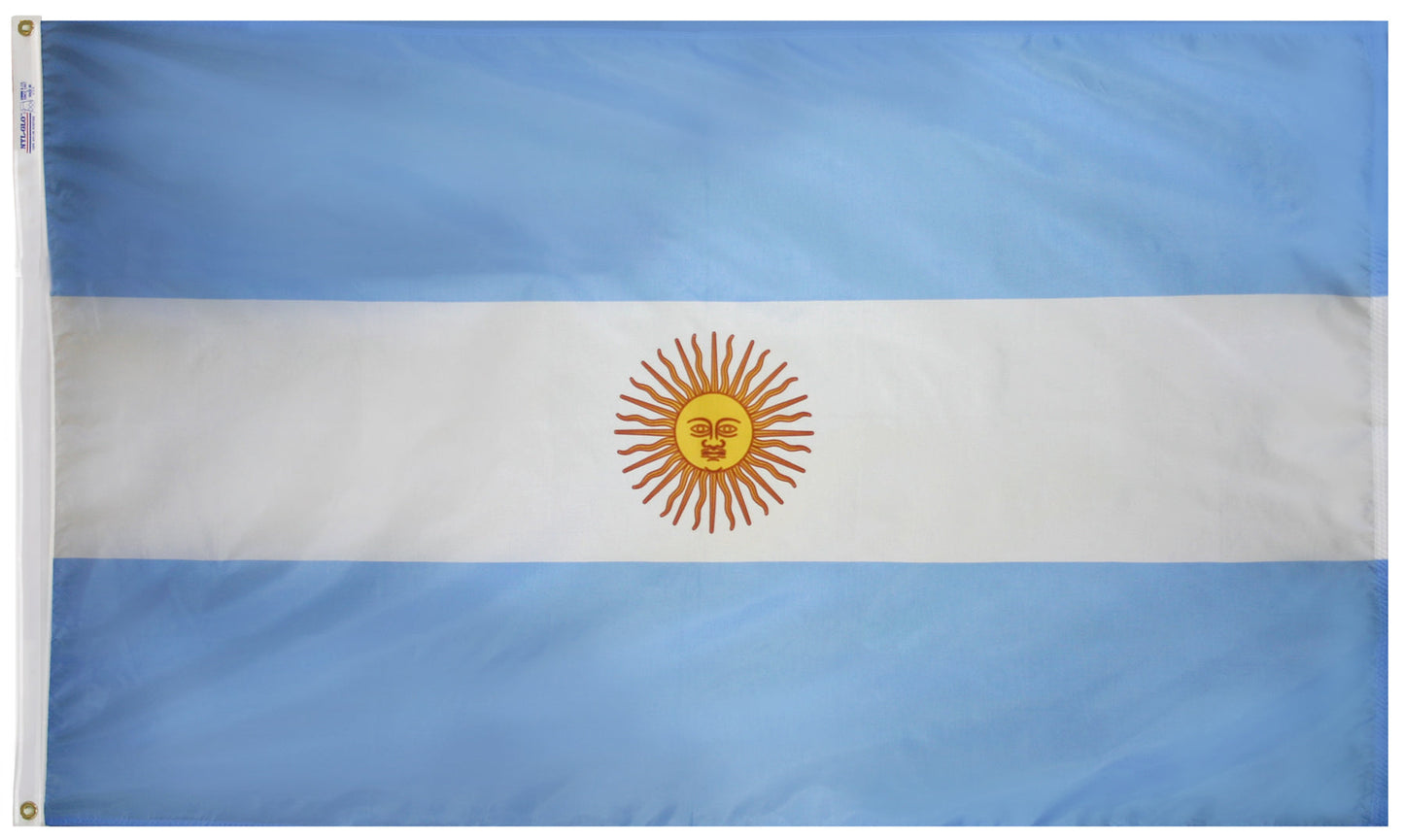 5X8 FT NYL-GLO ARGENTINA GOVT