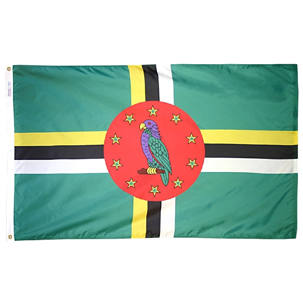 12X18 IN NYL-GLO DOMINICA