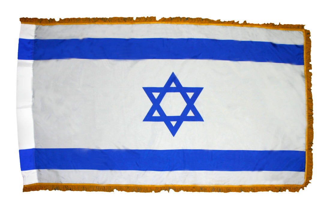 3X5 FT COL NYL-GLO ISRAEL FRG
