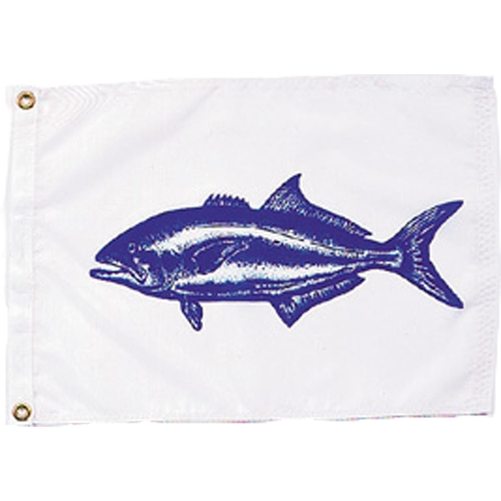 12X18 IN NYL-GLO BLUEFISH