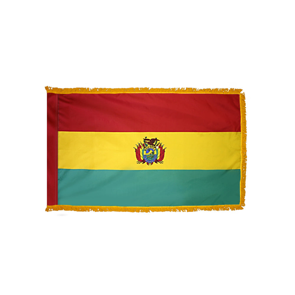 4X6 FT COL NYL-GLO BOLIVIA GOVT FRG