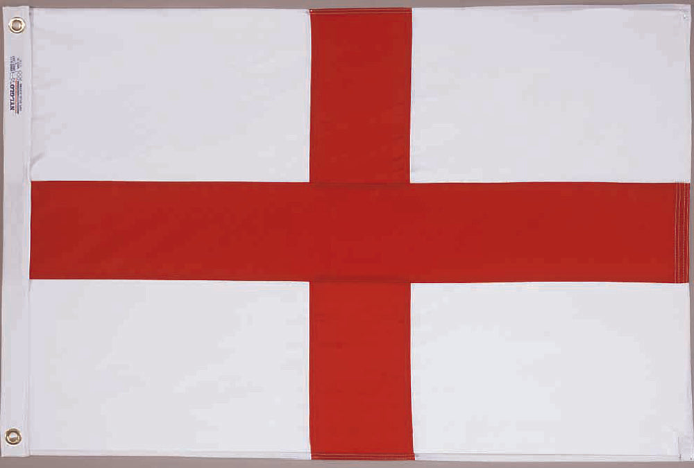 3X5 FT NYL-GLO ST GEORGE CROSS