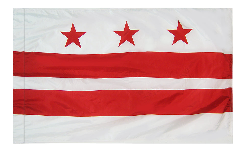 3X5 FT COL NYL-GLO DIST OF COLUMBIA