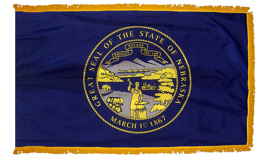 4X6 FT COL NYL-GLO NEBRASKA FRG