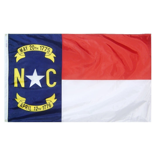 5X8 FT NYL-GLO NORTH CAROLINA