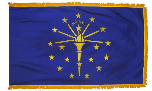 3X5 FT COL NYL-GLO INDIANA FRG