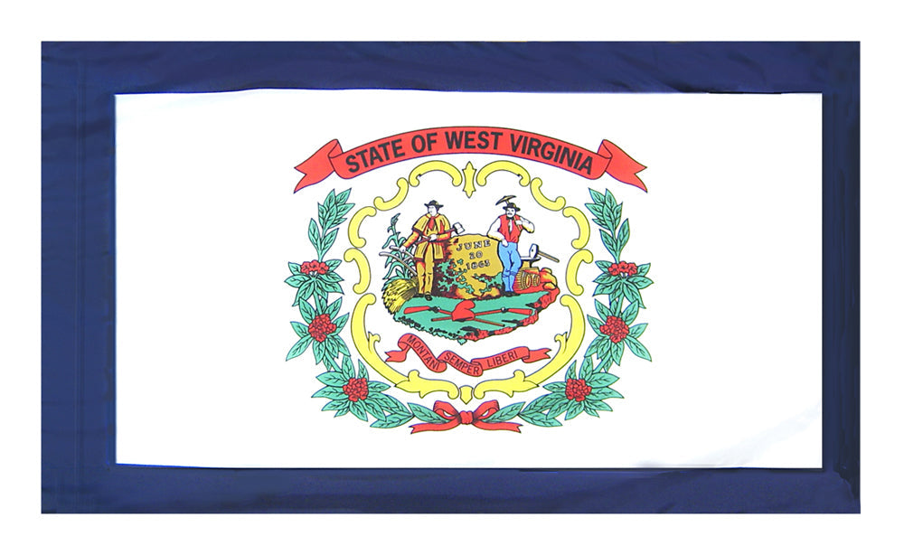 4X6 FT COL NYL-GLO WEST VIRGINIA