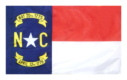 3X5 FT COL NYL-GLO NO CAROLINA