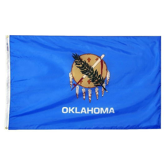 12X18 IN NYL-GLO OKLAHOMA