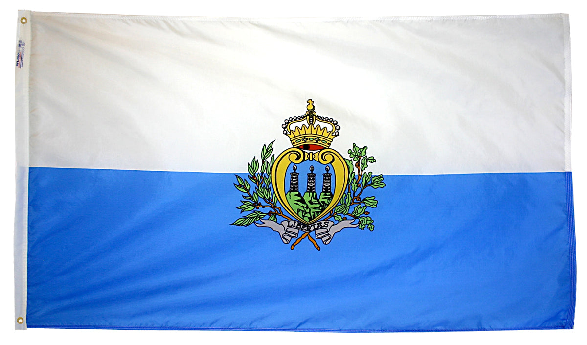 2X3 FT NYL-GLO SAN MARINO GOVT