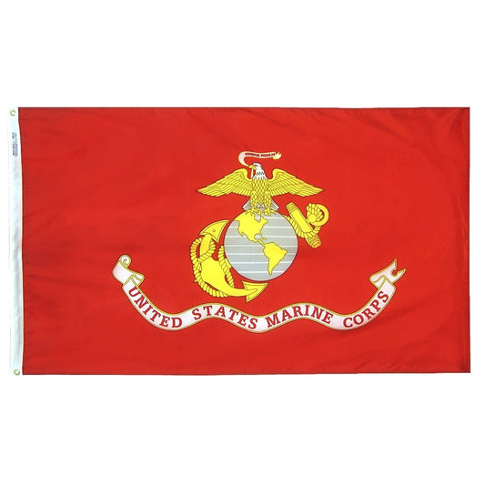 12X18 IN NYL-GLO US MARINE CORPS