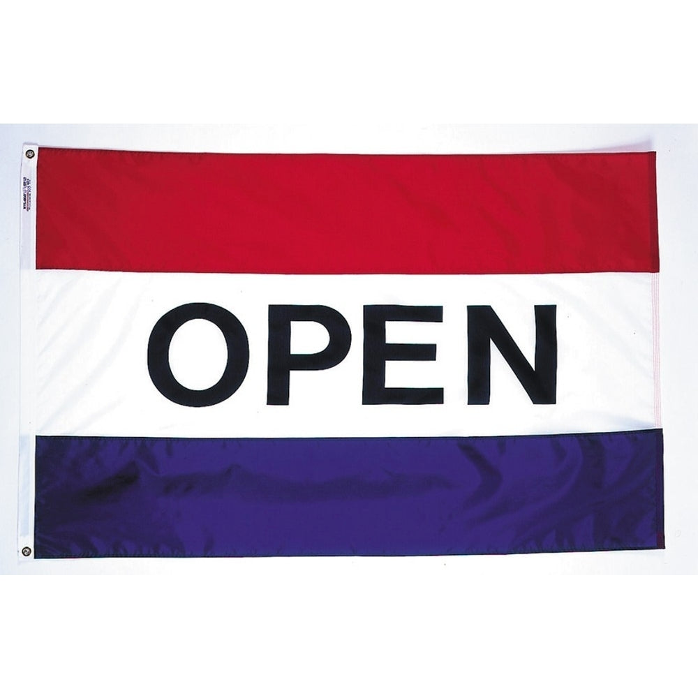 3X5 FT NYL-GLO OPEN / STRIPE