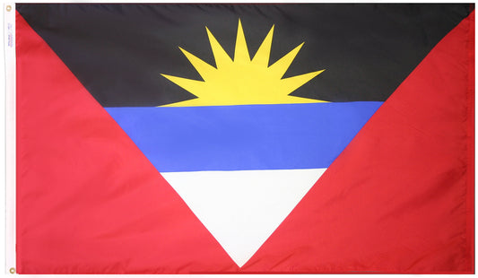 3X5 FT NYL-GLO ANTIGUA & BARBUDA