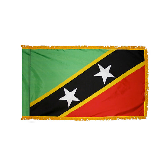 4X6 FT COL NYL-GLO ST KITTS-NEVIS FRG