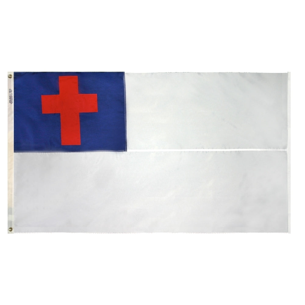 2X3 FT NYL-GLO CHRISTIAN SEWN