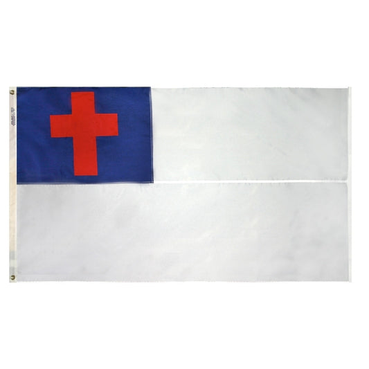 2X3 FT NYL-GLO CHRISTIAN SEWN