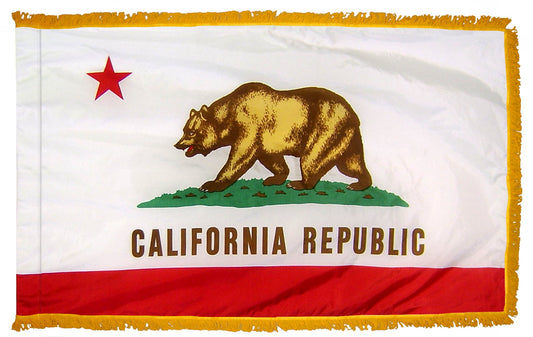 4X6 FT COL NYL-GLO CALIFORNIA FRG