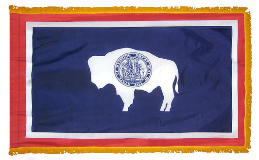 3X5 FT COL NYL-GLO WYOMING FRG