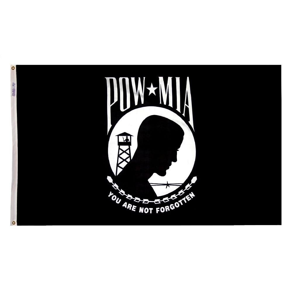 12X18 IN NYL-GLO POW-MIA S/R