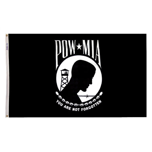 12X18 IN NYL-GLO POW-MIA S/R