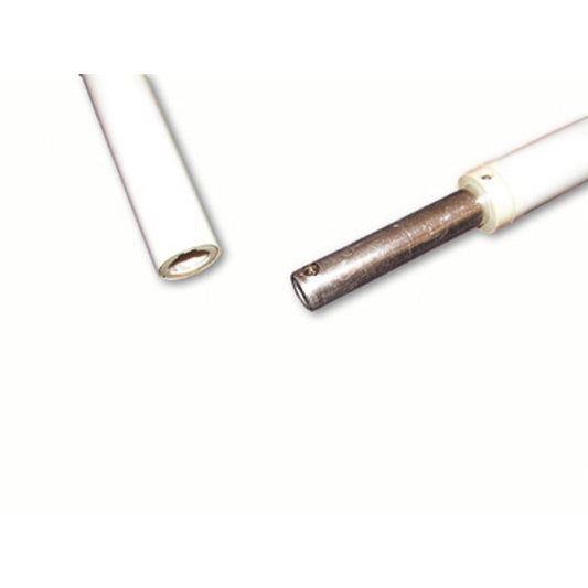 6 FT 2-PC SILVER SPIN POLE ONE EA