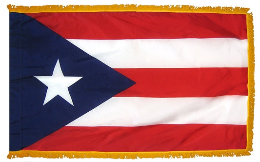 3X5 FT COL NYL-GLO PUERTO RICO FRG