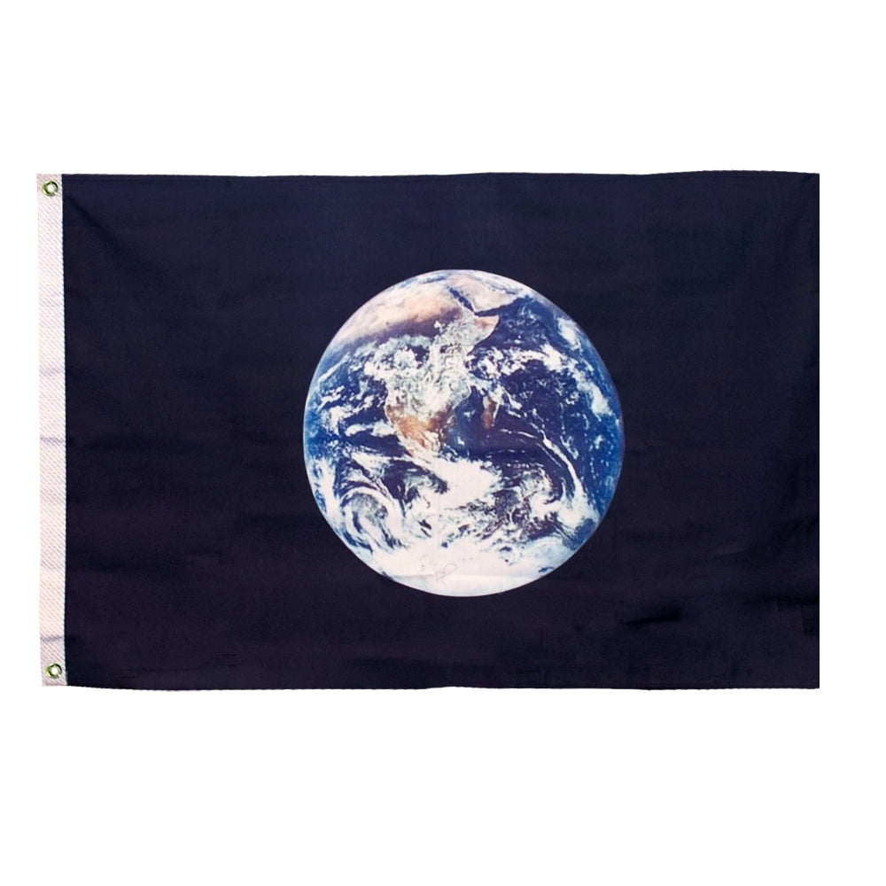 3X5 FT NYL-GLO EARTH FLAG