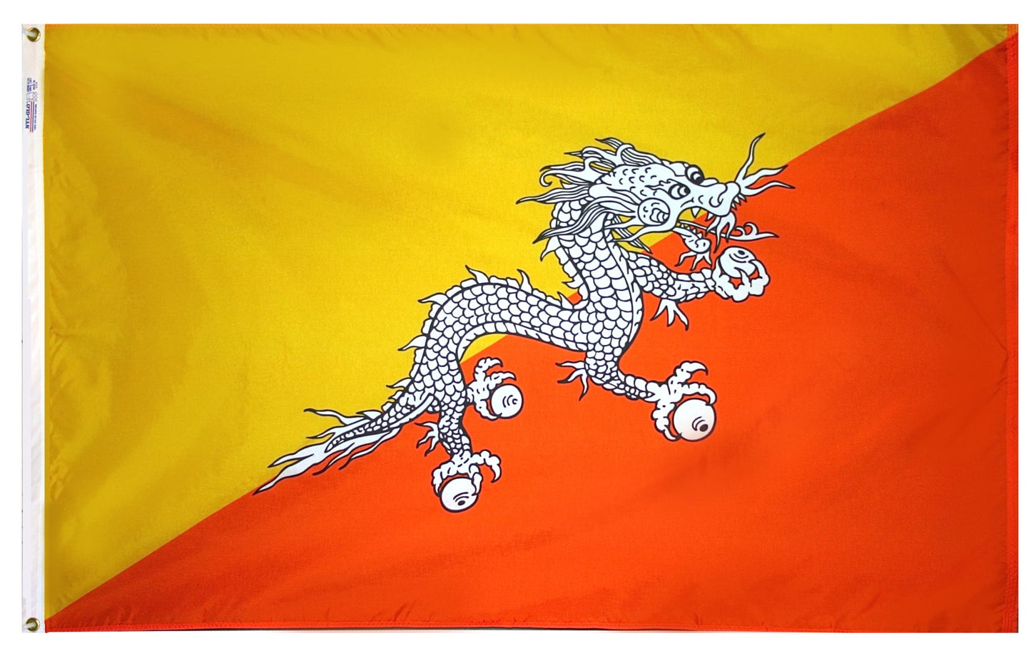 3X5 FT NYL-GLO BHUTAN