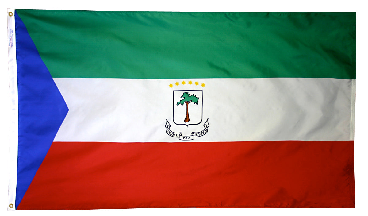 2X3 FT NYL-GLO EQ.GUINEA GOVT