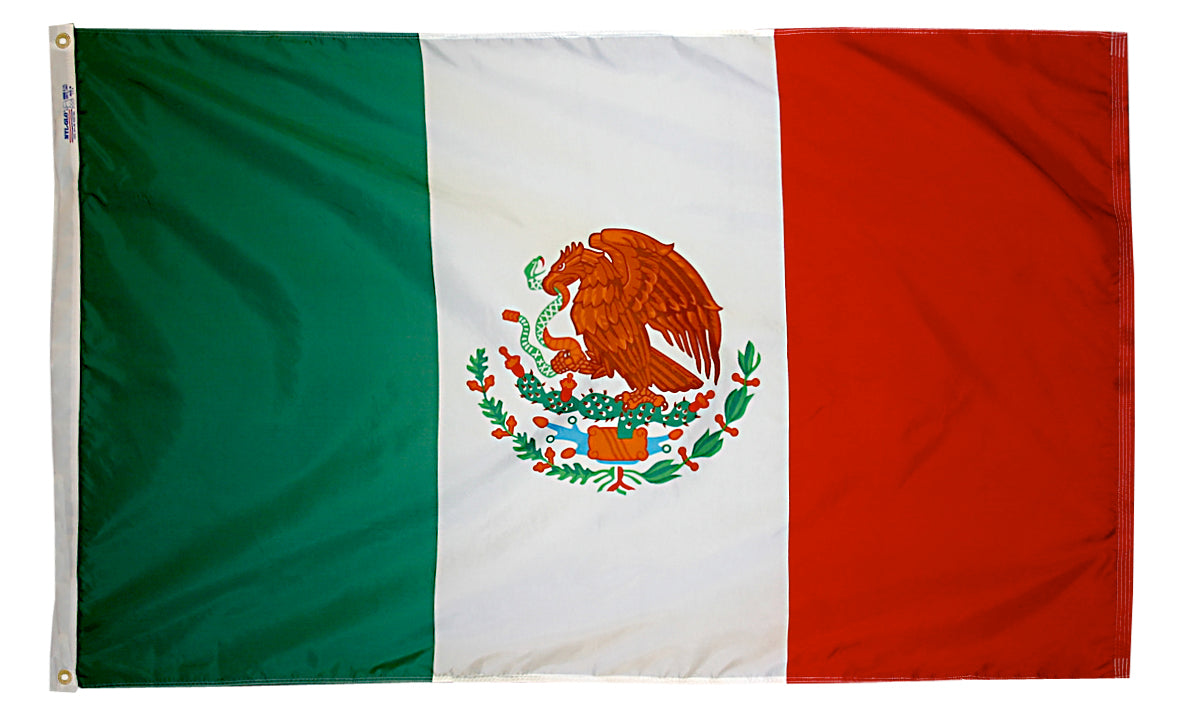 3X5 FT NYL-GLO MEXICO