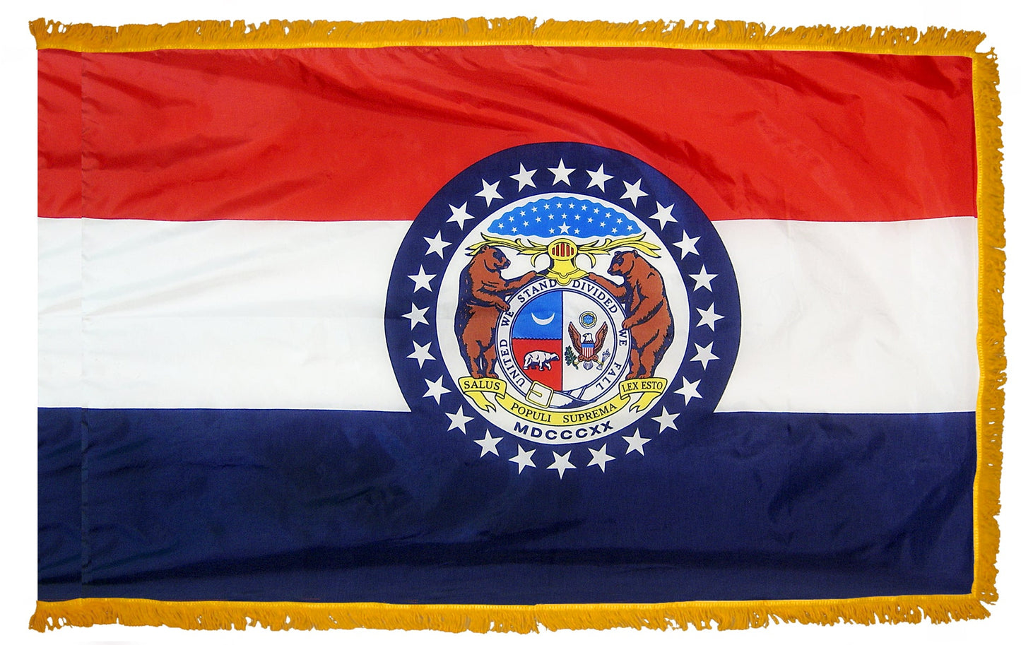 3X5 FT COL NYL-GLO MISSOURI FRG