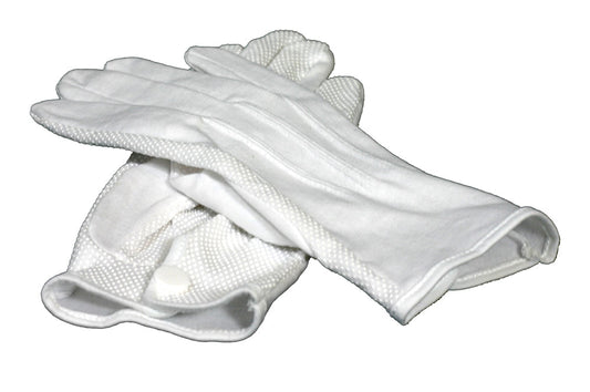 70157 PR WHITE PARADE GLOVES LARGE