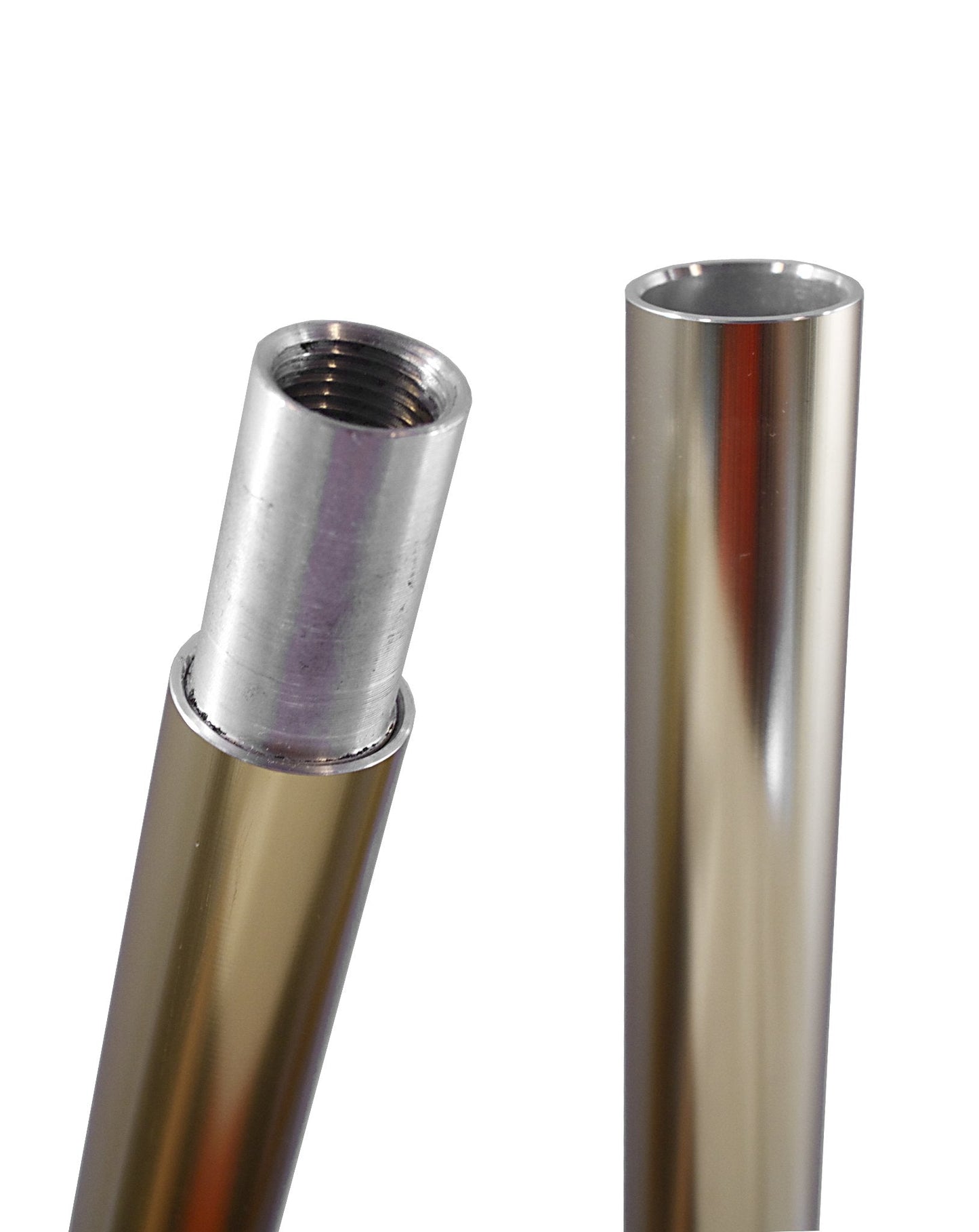 84G 8  FT X 1-1/4 IN GOLD ALUM POLE