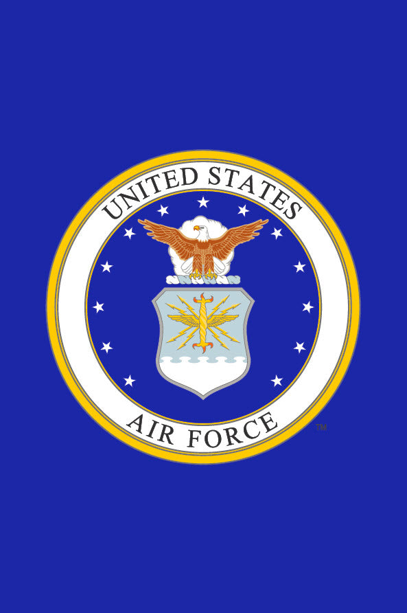 12X18 IN US AIR FORCE SEAL GARDEN BAN