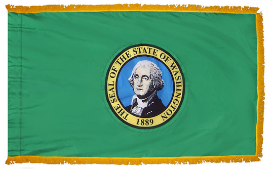 4X6 FT COL NYL-GLO WASHINGTON FRG