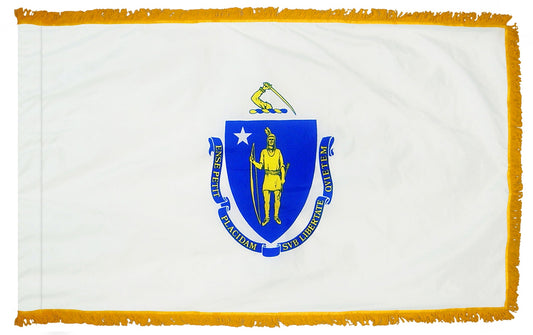 4X6 FT COL NYL-GLO MASSACHUSETTS FRG