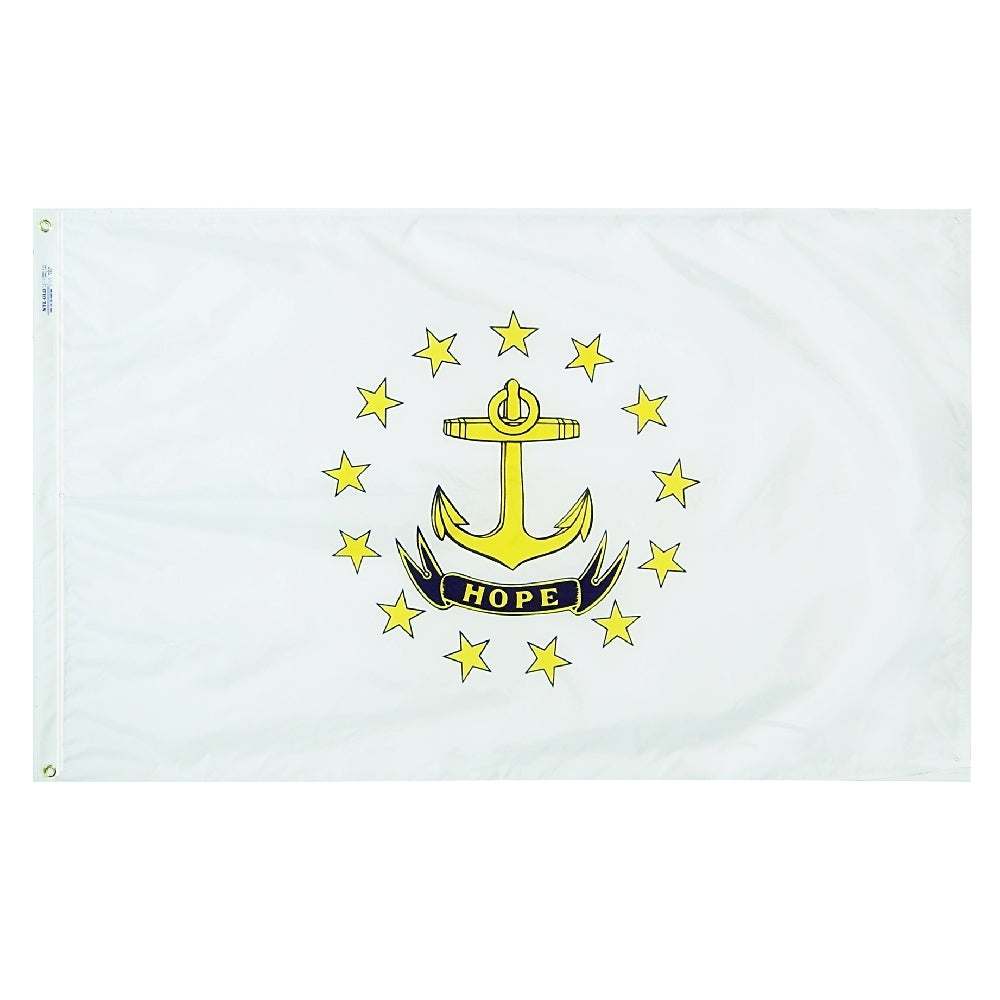 5X8 FT NYL-GLO RHODE ISLAND FLG