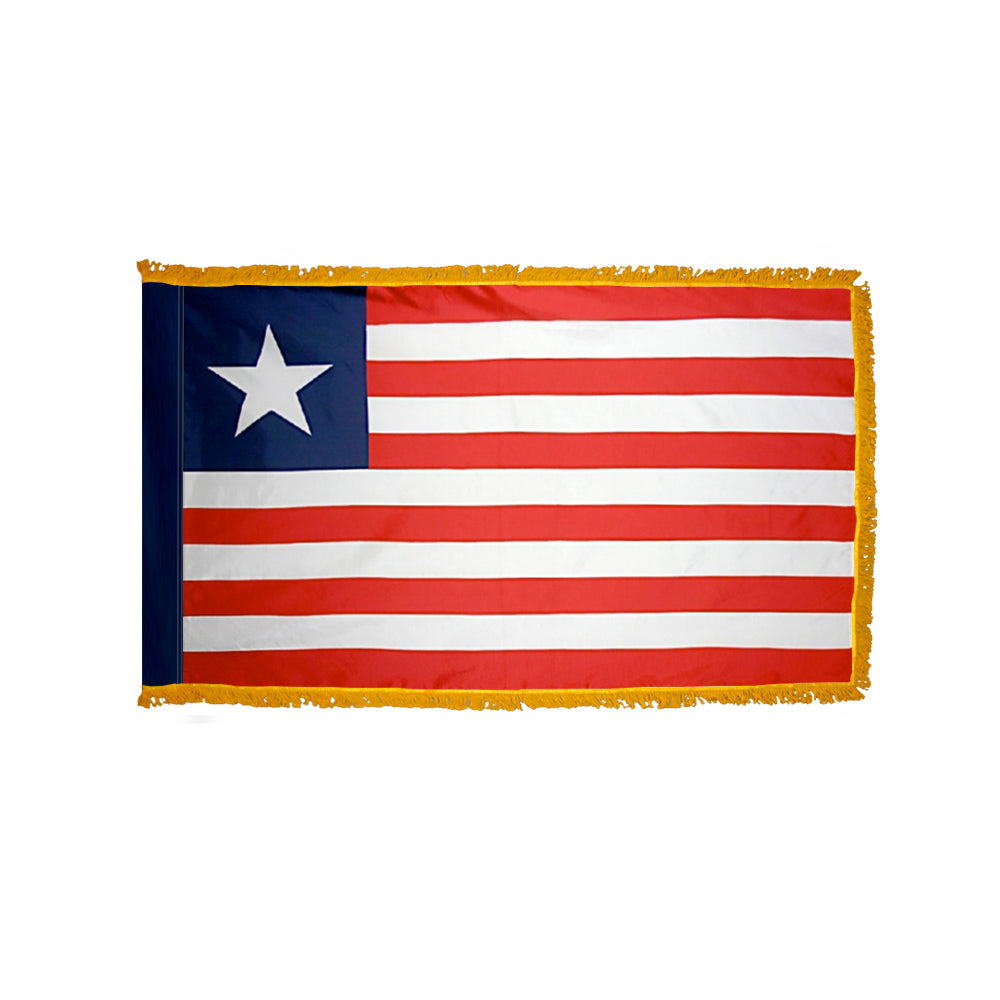 3X5 FT COL NYL-GLO LIBERIA FRG