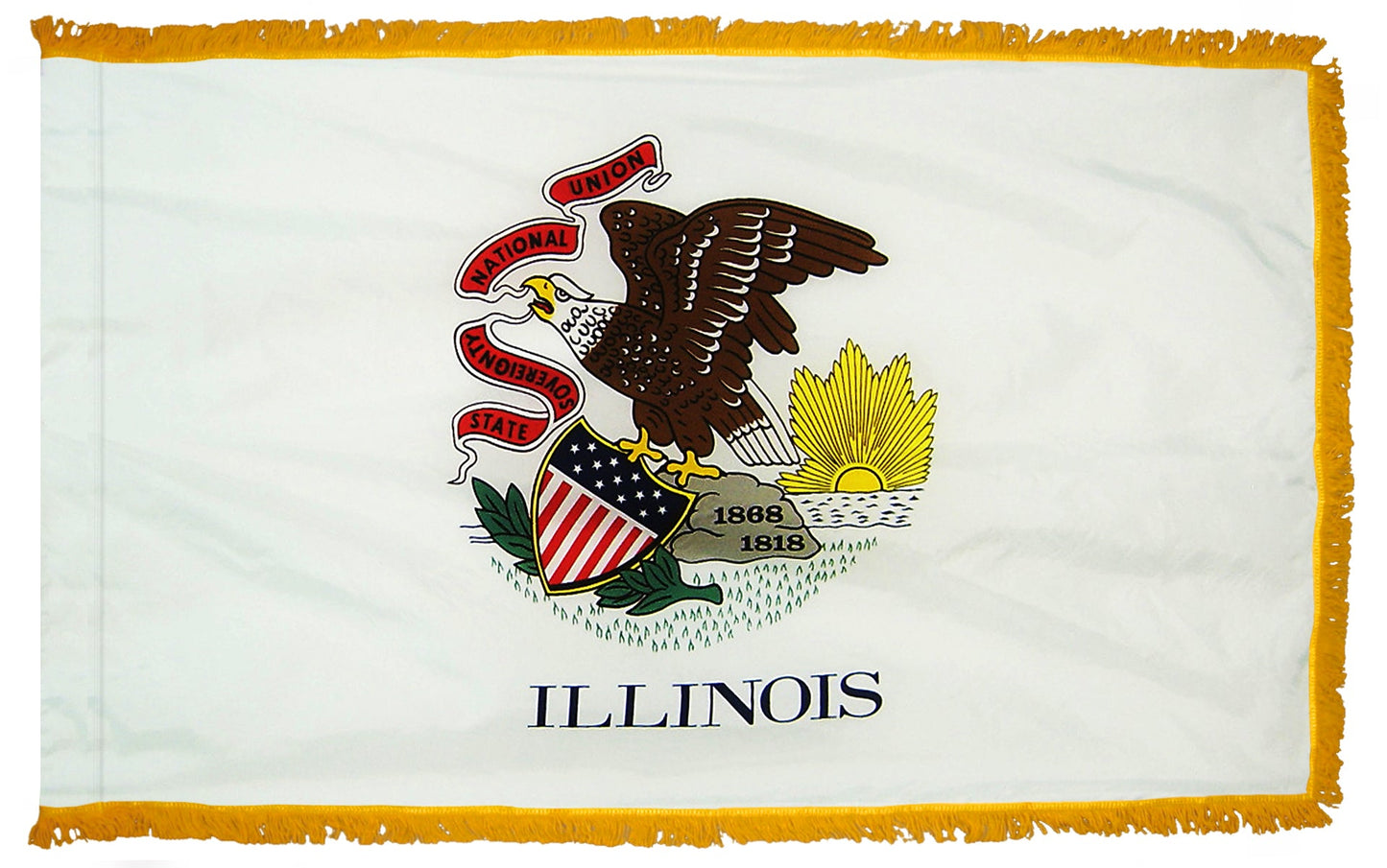 4X6 FT COL NYL-GLO ILLINOIS FRG