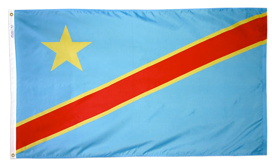 3X5 FT NYL-GLO DEM REP CONGO 2006