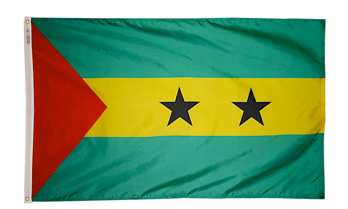 3X5 FT NYL-GLO SAO TOME & PRINCIPE