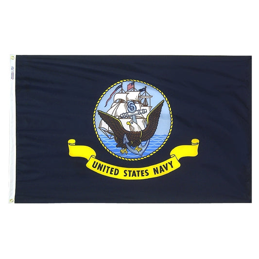 12X18 IN NYL-GLO US NAVY