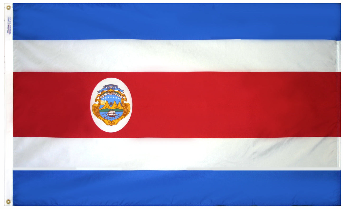 3X5 FT NYL-GLO COSTA RICA GOV'T
